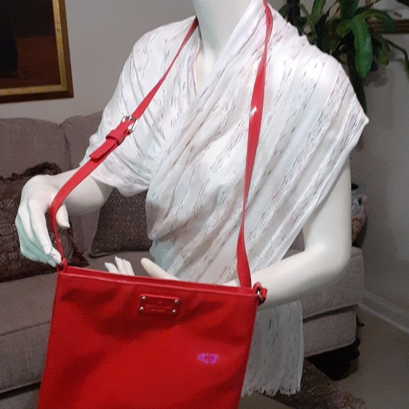 kate spade Handbags - Kate Spade Red Shoulder Bag